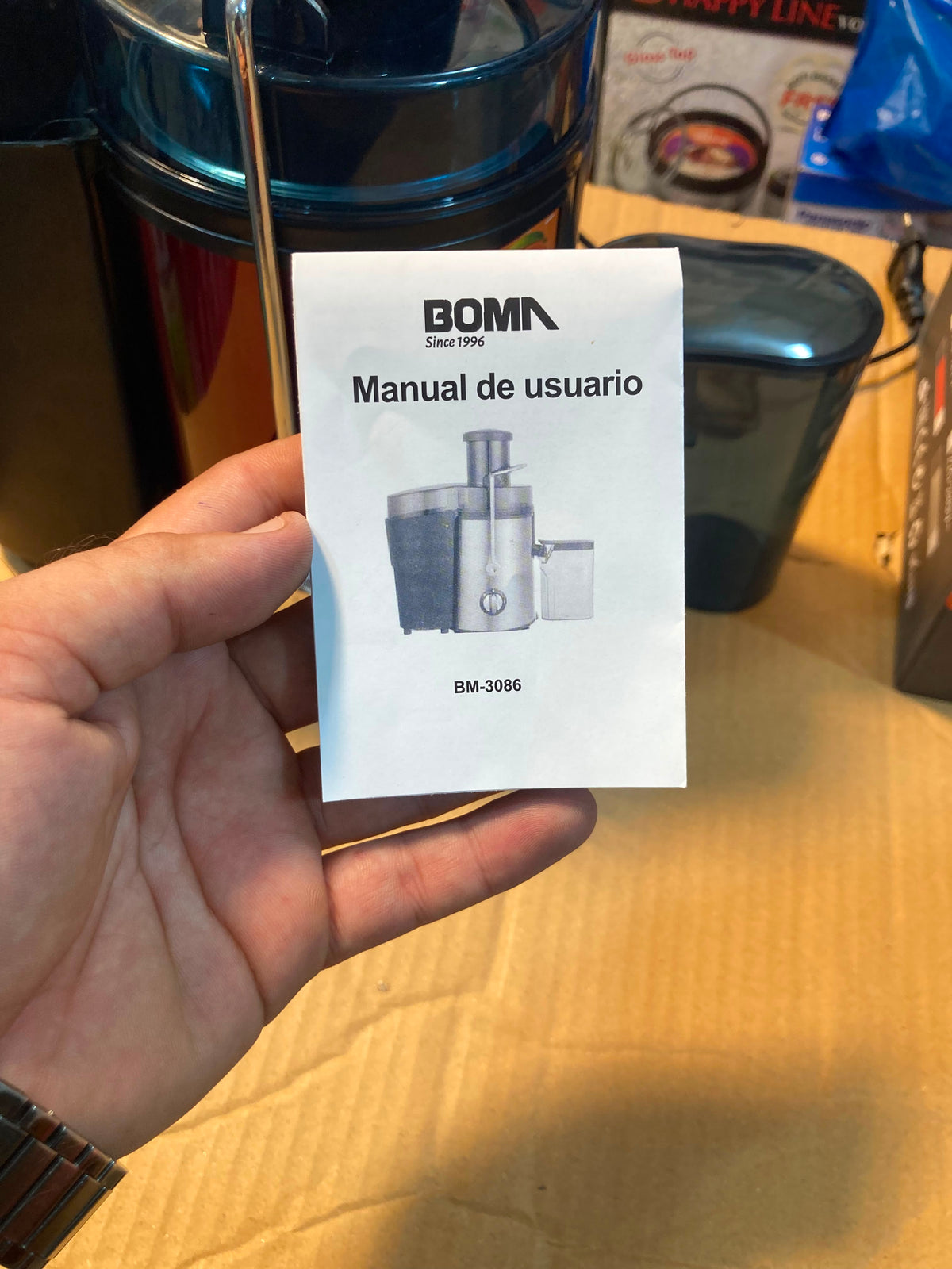 BOMA 1200W Juice Extractor BM-3086