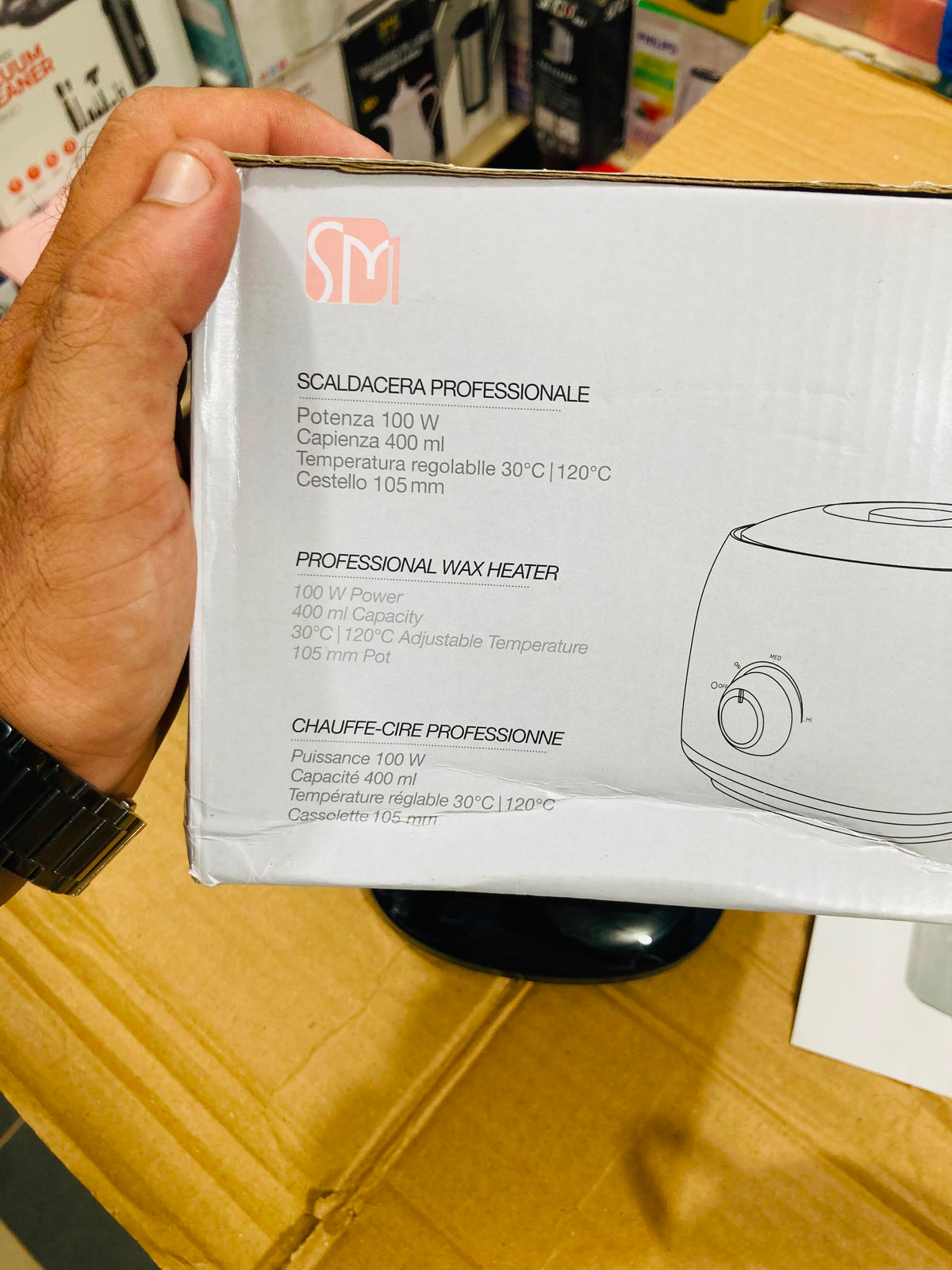 SM 100W Melting Wax Pot Professional Wax Heater - Wax Machine SM-500E