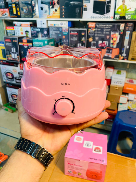 AJWA 100W Electric Wax Heater with Adjustable Temperature Control & Lid SM-8002