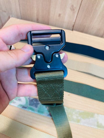 Quick Release Tactical Series Nylon Belt with Metal Quick Locking Buckle