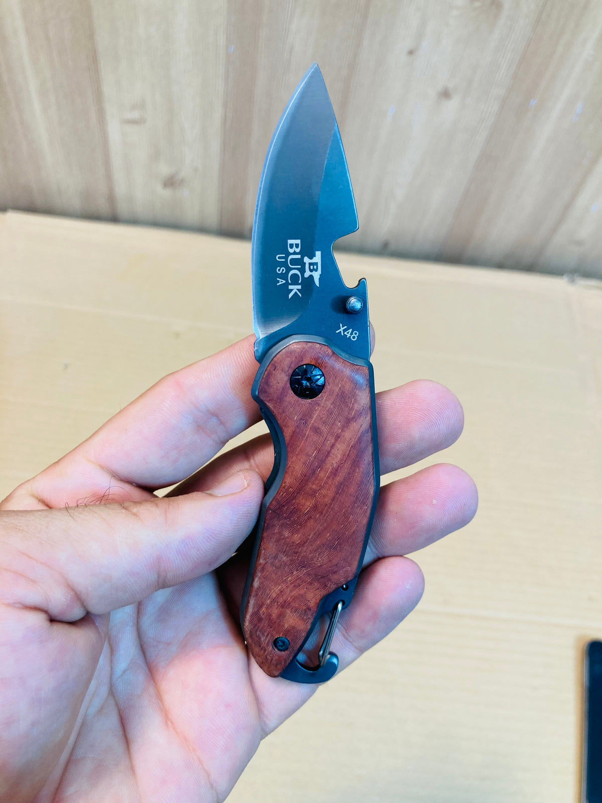 Buck USA Folding Tactical Pocket Knife