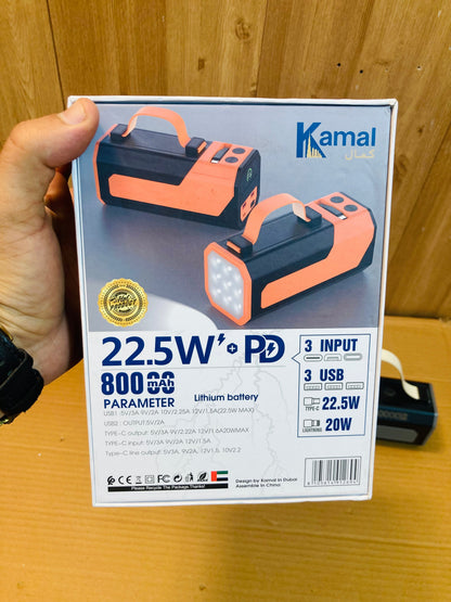 Kamal 22.5W Fast Charging Eagle 80000mAh Lamp Power Bank KPB87