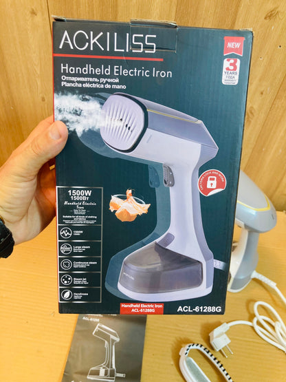 Ackiliss Handheld Electric Garment Steamer Iron 1500W ACL-61288G