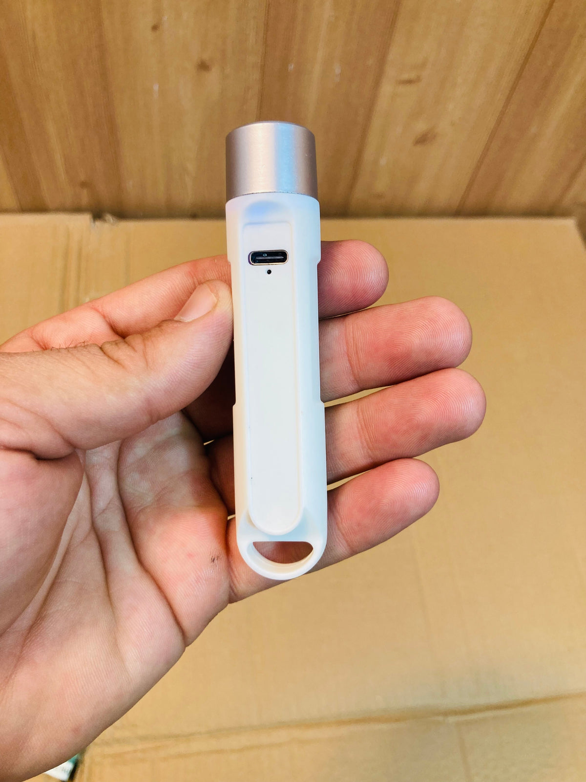 Rechargeable Banknote Counterfeit Checking Torch - Fake Currency Detector K-206
