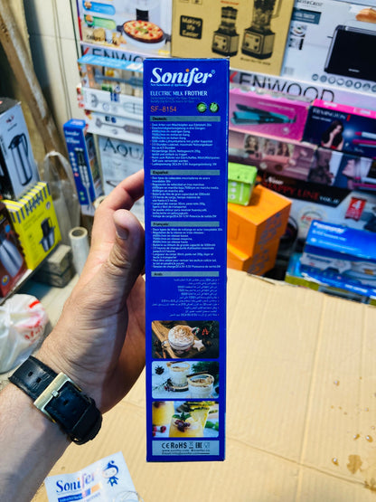 Sonifer Rechargeable Milk Frother - Coffee Beater SF-8154