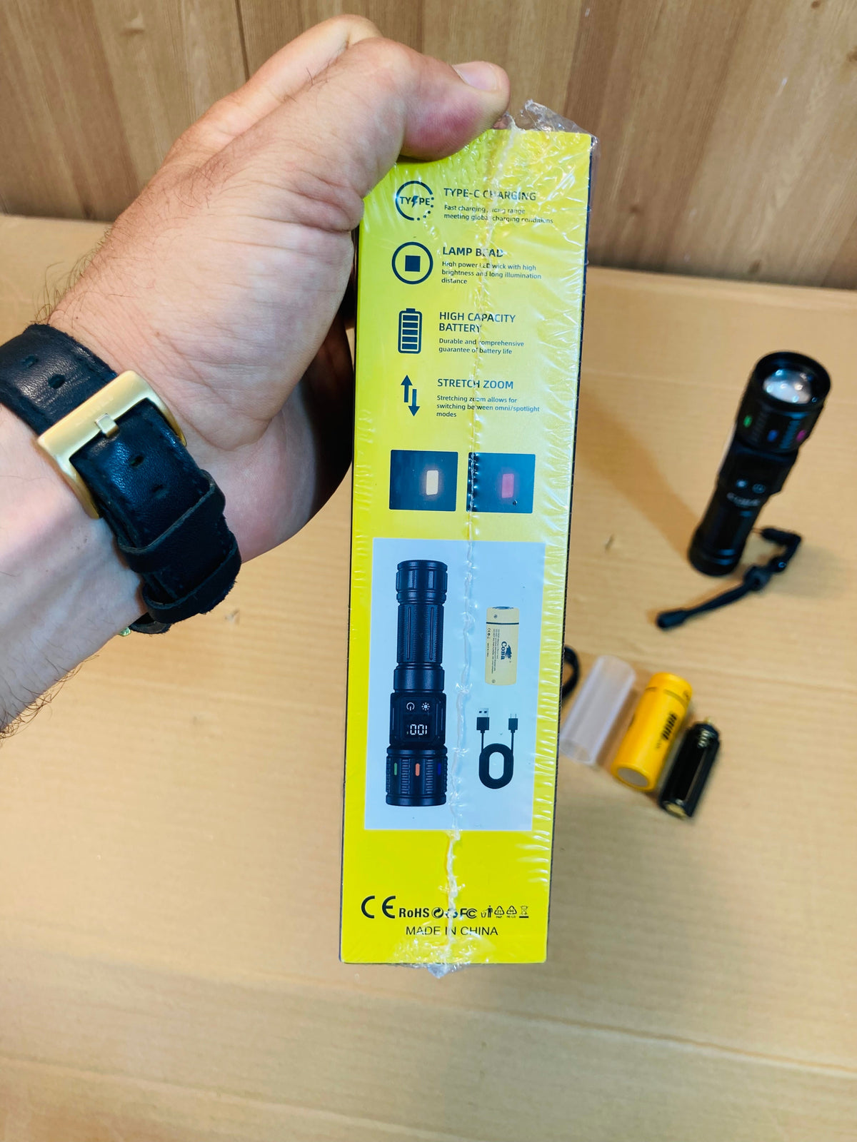 COBA Compact Aluminium Alloy Flashlight Torch CB-2306