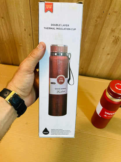 Stainless Steel Double Insulated Water Bottle 1000ml