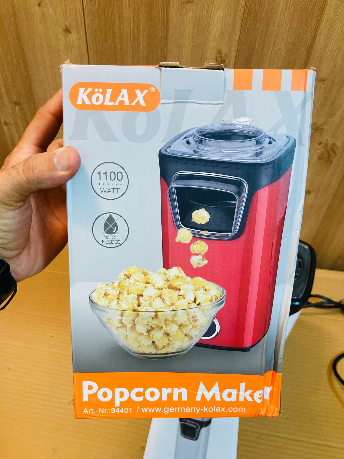 KoLAX Germany Popcorn Maker 1100W