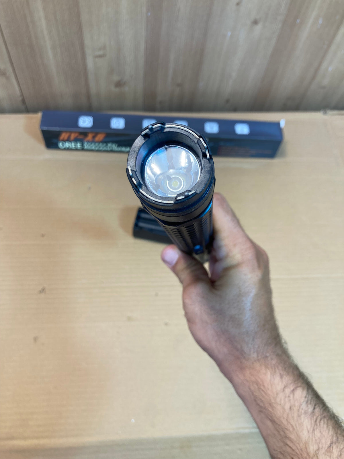 Self Defence 2in1 Flashlight & Stun Gun Baton - Taser HY-X8