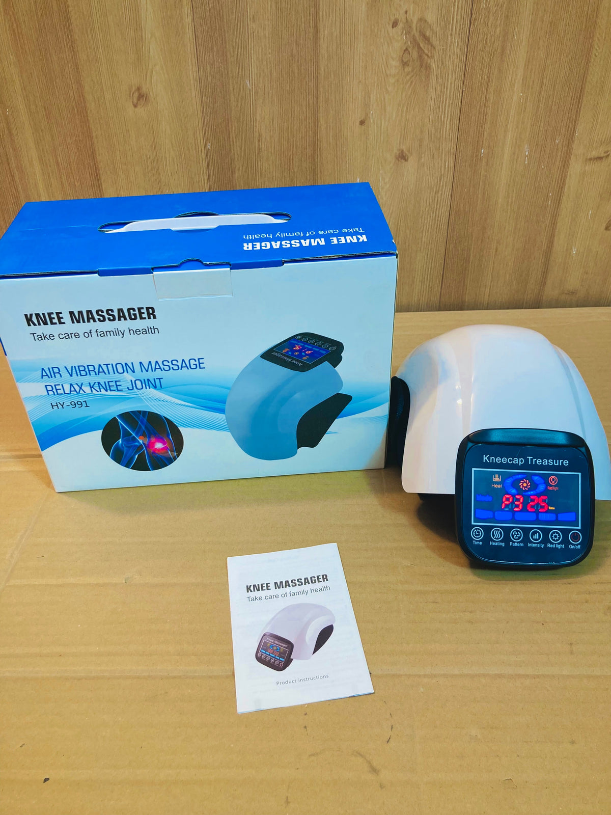 Rechargeable HY-991 Joint Pain Relief Electric Knee Massager 5W