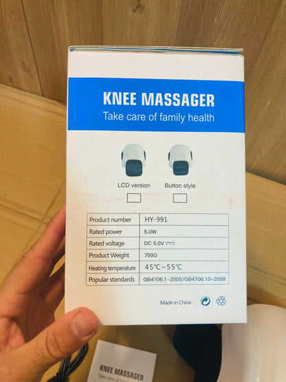 Rechargeable HY-991 Joint Pain Relief Electric Knee Massager 5W