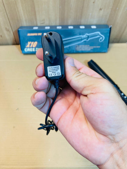 Self Defence 2in1 Flashlight & Stun Gun Baton - Taser X10