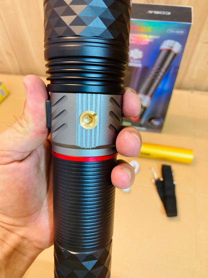 COBA Long Range Aluminium Alloy Strong Flashlight Torch CB-G639
