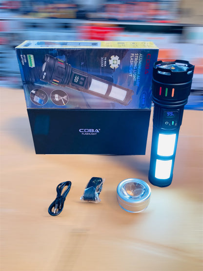 COBA Powerful Long Range Super Led Flashlight Torch CB-R18