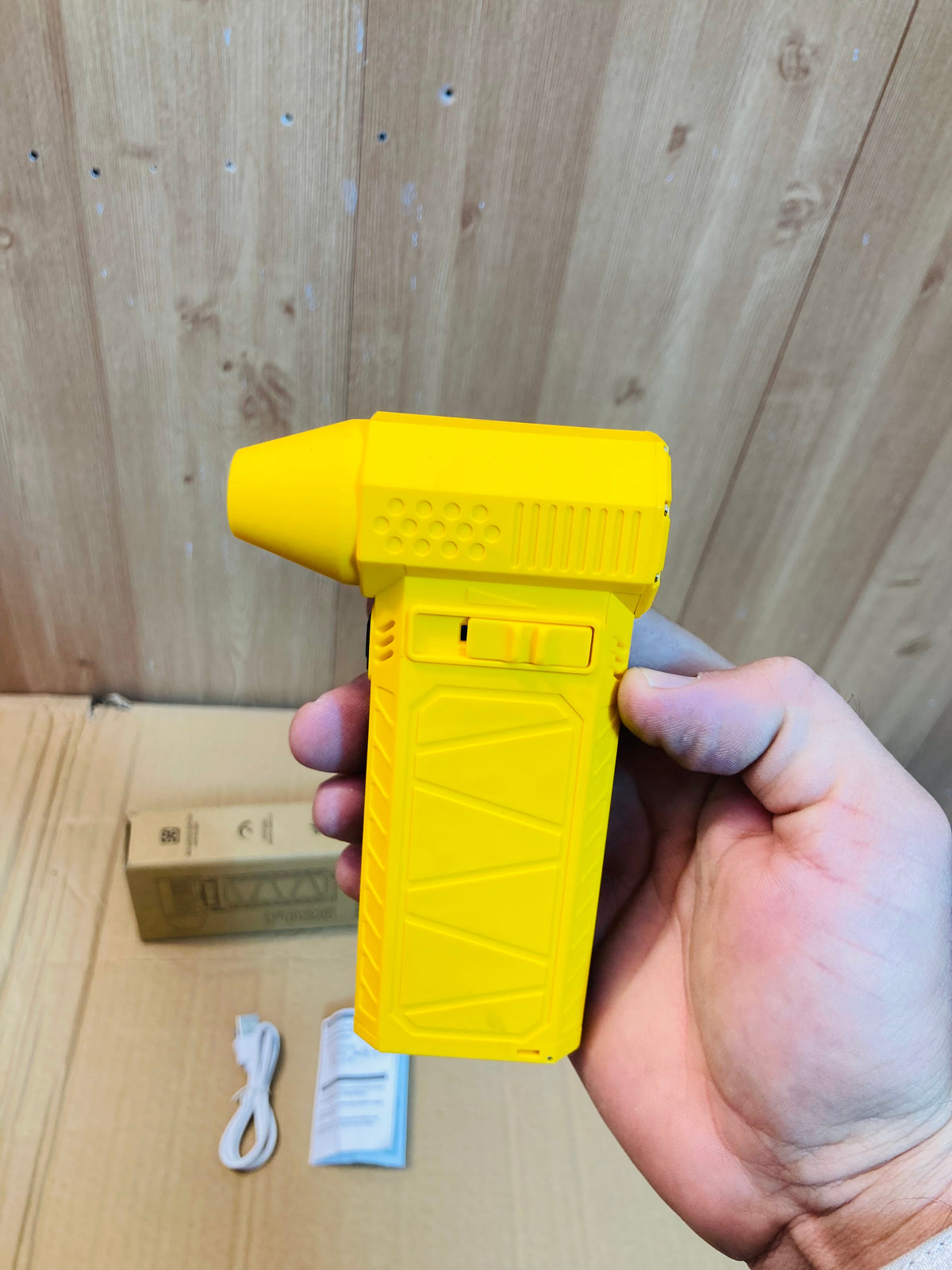 Portable Powerful Handheld Brushless Mini Turbo Jet Fan - Electric Air Duster Blower F025