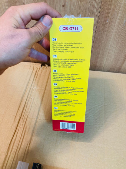 COBA Aluminum Alloy Flashlight Torch CB-G711