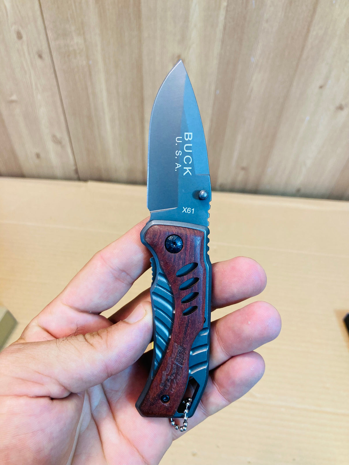 Buck USA Folding Tactical Pocket Knife
