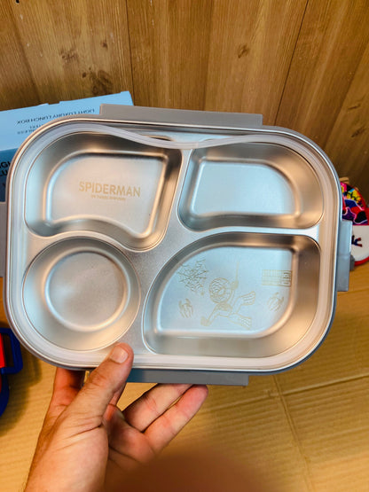 Stainless Steel Insulated Kids Lunch Box with Spoon