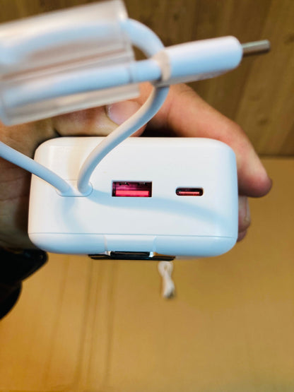 Kamal Compact Portable 30000mAh Built in Cables Fast Charging 68W Power Bank KPB038