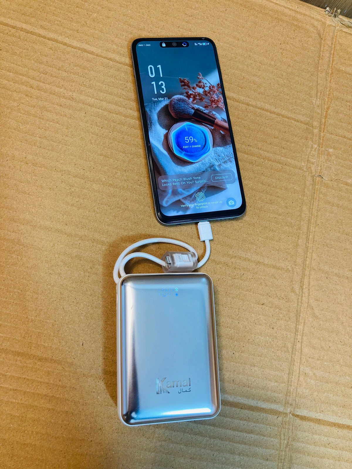 Kamal 22.5W Fast Charging Ultra Compact 20000mAh Power Bank KPB2001