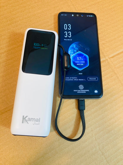 Kamal 100W Super Fast 20000mAh Laptop Lithium Power Bank KPB29