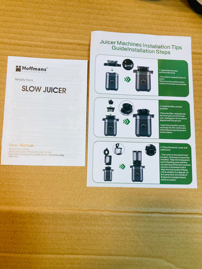 Hoffmans 300W Slow Juicer HM-640