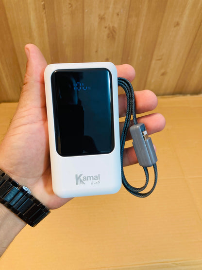 Kamal 22.5W Fast Charging 20000mAh Ultra Compact Power Bank KPB24