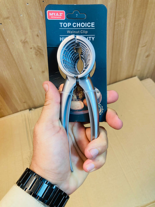 Heavy Duty Stainless Steel Walnut Cracker Tool - Nut Cracker