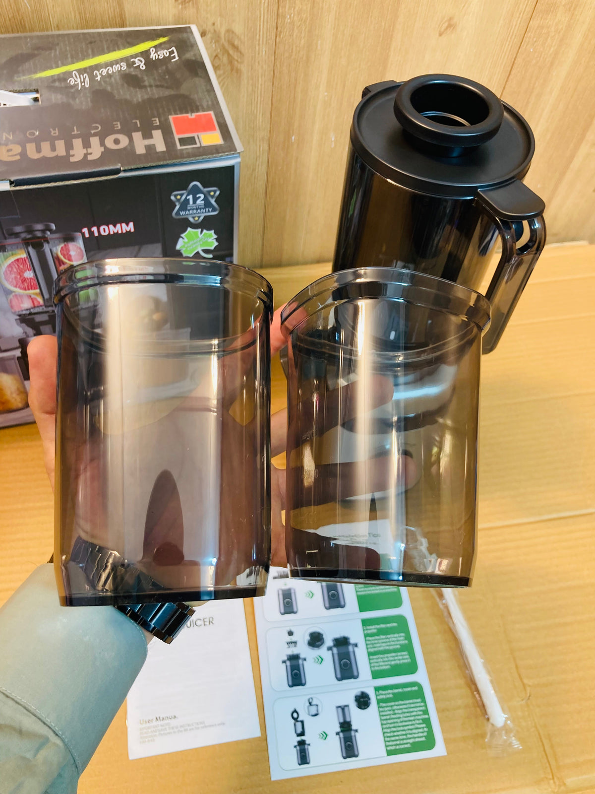 Hoffmans 300W Slow Juicer HM-640