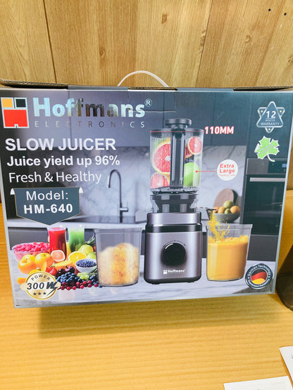 Hoffmans 300W Slow Juicer HM-640