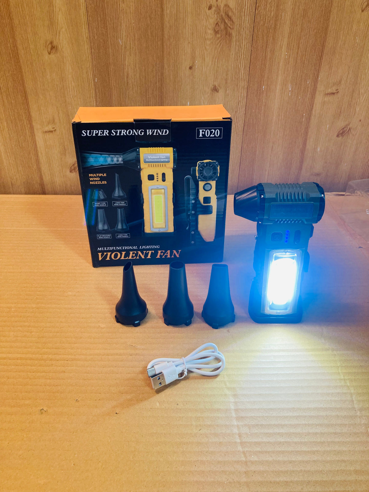 Handheld Powerful Multifunctional Turbo Led Violent Jet Fan Blower F020