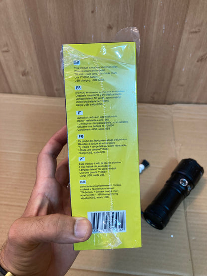 COBA Compact Size Rechargeable Led Flashlight CB-B51