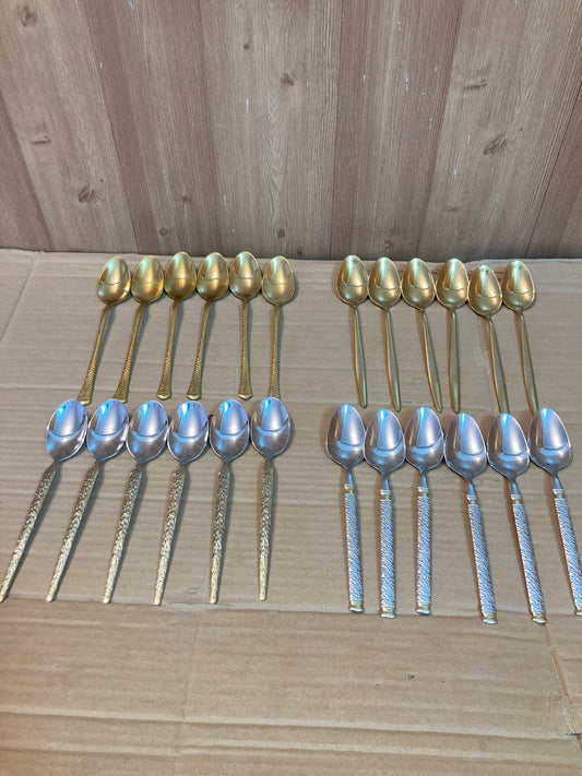 AYD 6PCs Stainless Steel Table Spoon Set