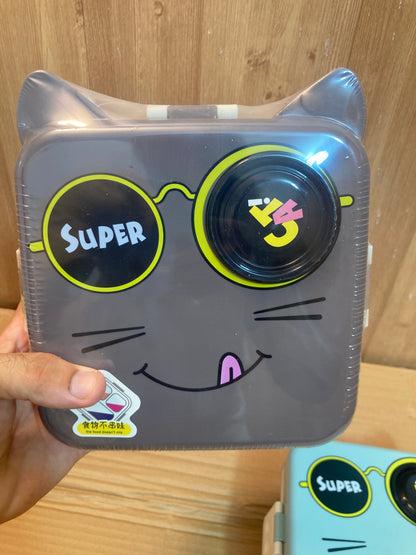 Cat Eye Stainless Steel Kids Launch Box