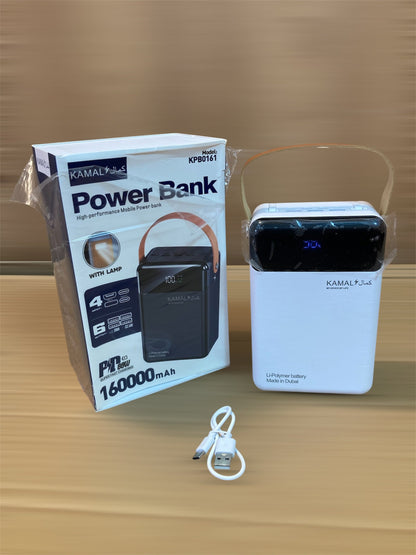 Kamal Real 22.5W 160000mAh Fast Charging Lamp Power Station - Power Bank KPB0161