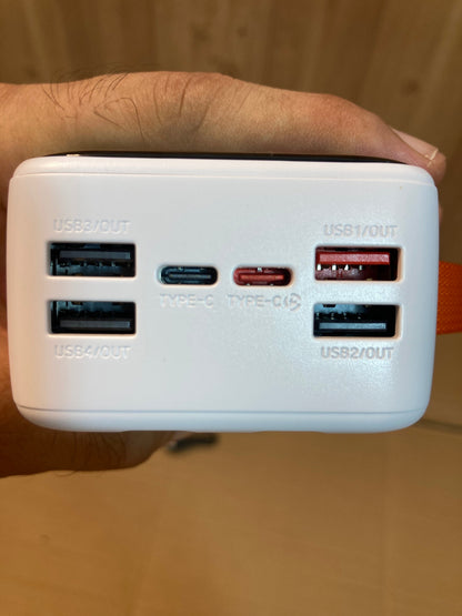 Kamal 65W Super Fast 2Built-in Cables Charging Power Bank 30,000mAh KPB034