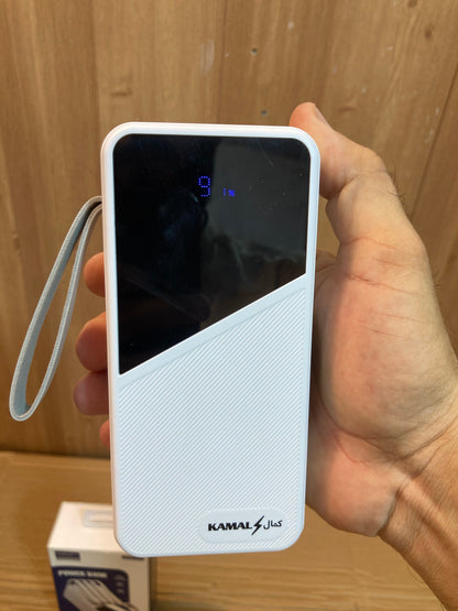Kamal 45W Super Fast 4Built-in Cables Charging Power Bank 30,000mAh KPB036
