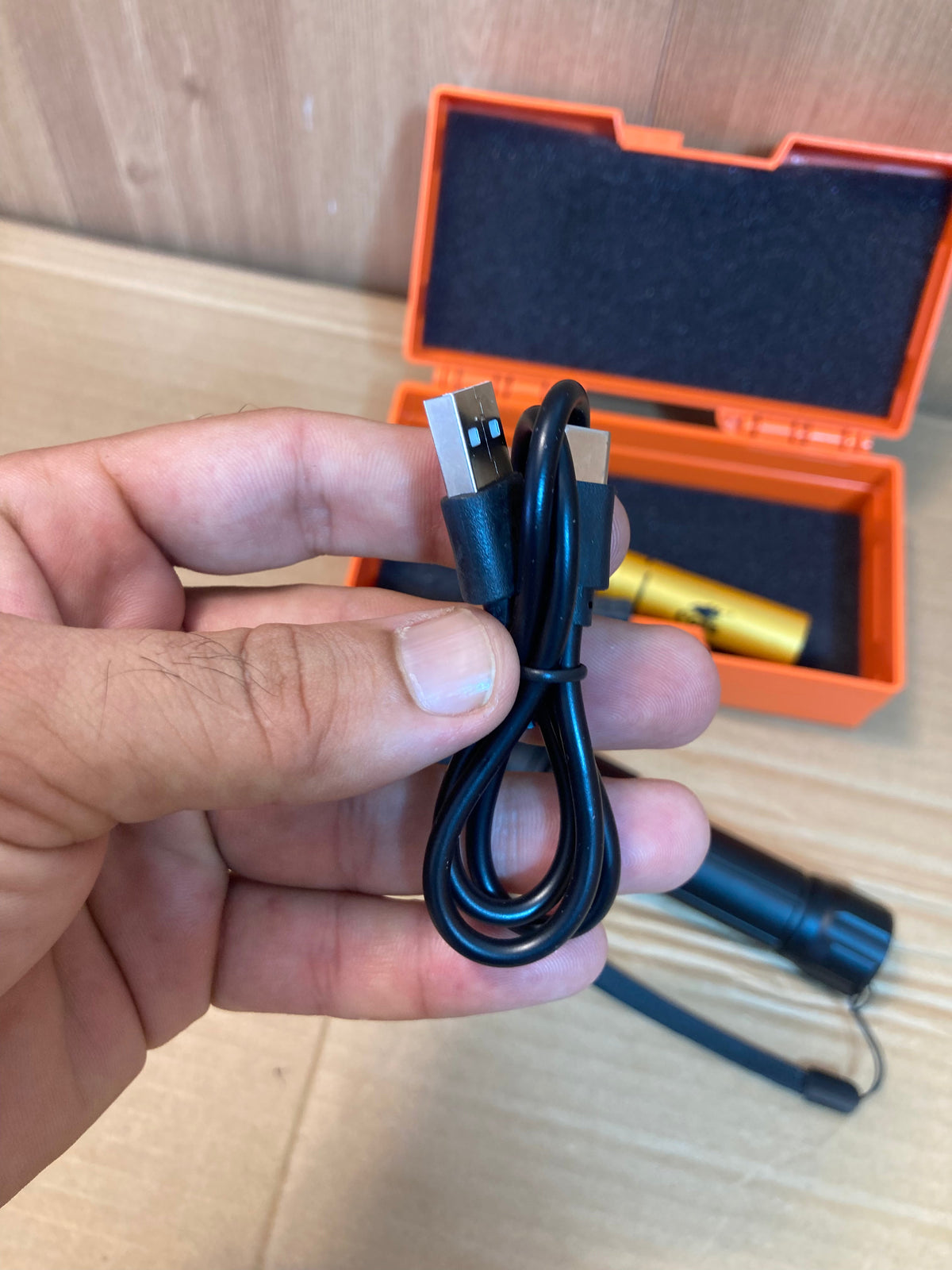 COBA Compact LED Flashlight - Handheld Torch CB-M168-TG