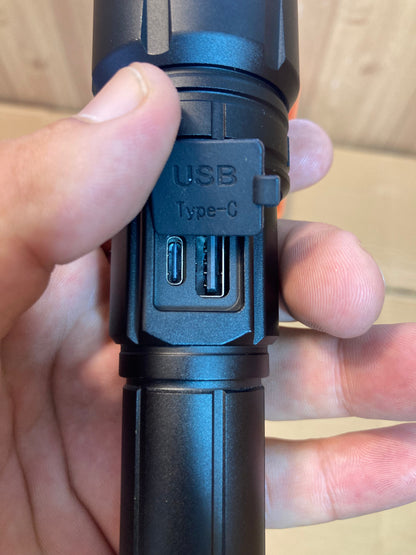 COBA Compact LED Flashlight - Handheld Torch CB-M168-TG