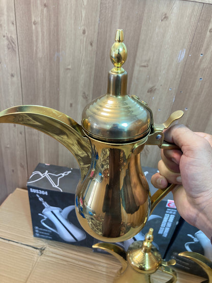 Arabic Style Golden Stainless Steel TeaPot - Kettle