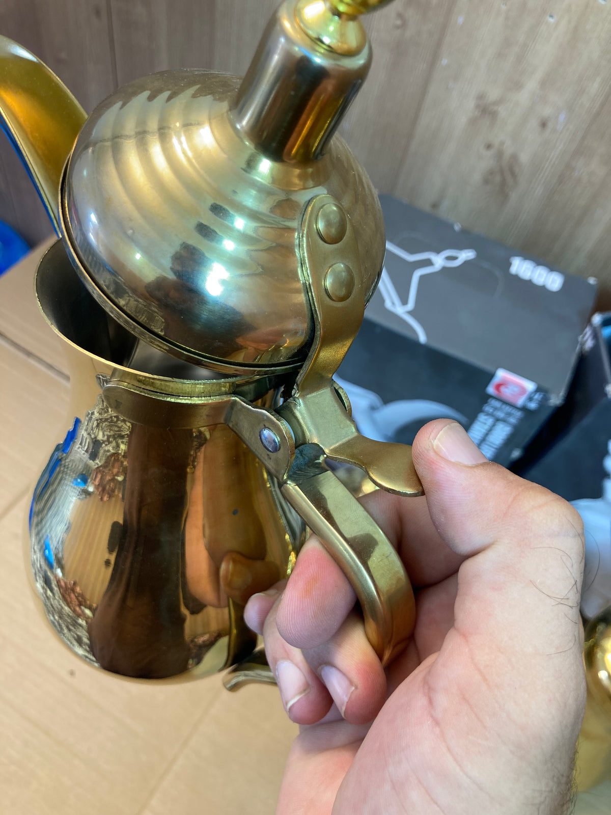 Arabic Style Golden Stainless Steel TeaPot - Kettle