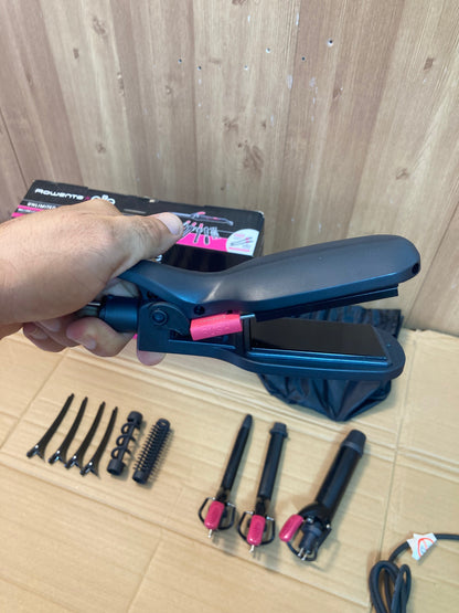 Lot Imported Rowenta 14 in 1 Powerful Hair Styler Set