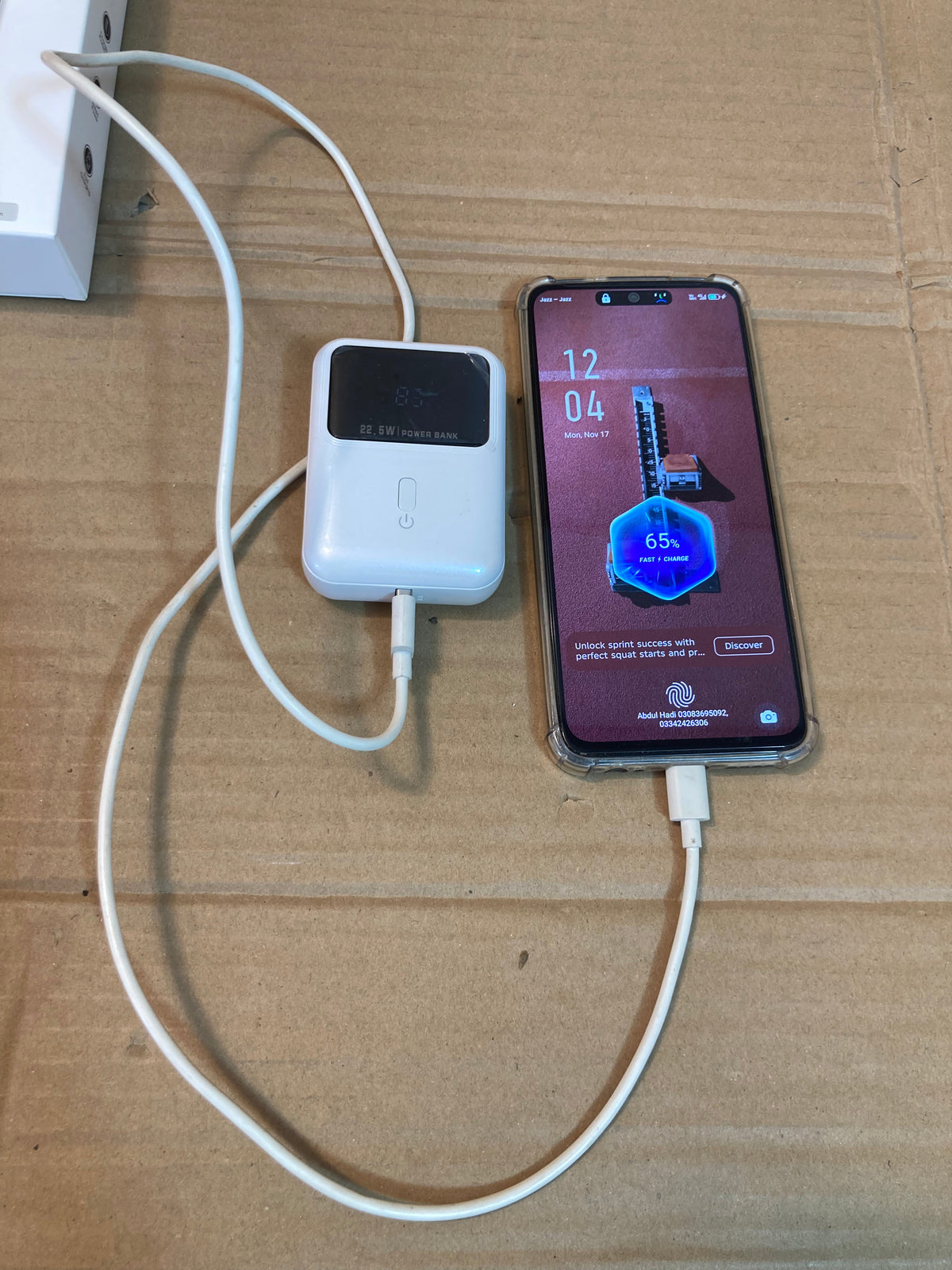 H5 Mini Compact 22.5W Fast Charging Power Bank 10,000 mAh