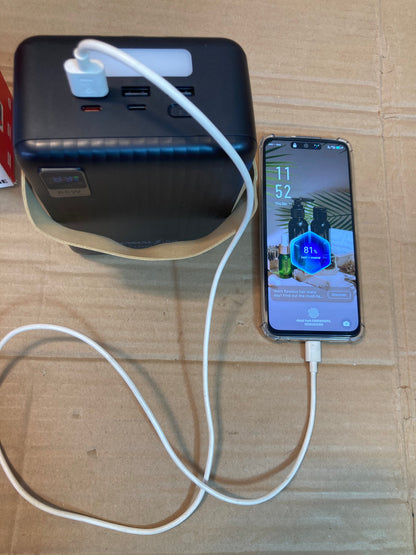 Kamal 160000mAh 60W Fast Charging Built in Cable Power Station - Power Bank K160