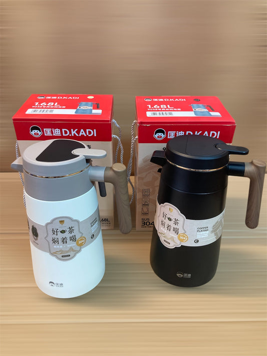 D.Kadi Stainless Steel Hot and Cool Vacuum Flask - Thermos 1.68L