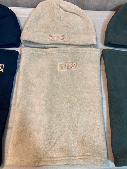 5.11 Tactical Fleece Warm Cap Hat & Neck Scarf