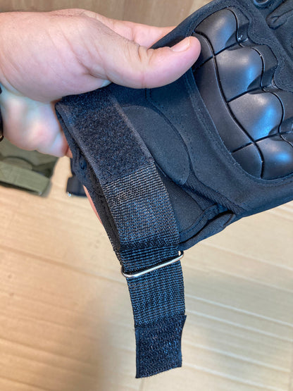 Half Finger Tactical Gloves with Hard Rubber Knuckles