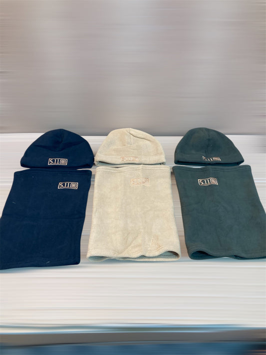 5.11 Tactical Fleece Warm Cap Hat & Neck Scarf