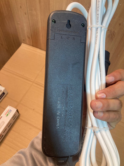 Imported Six Power Socket 4M Extension Board 6000W