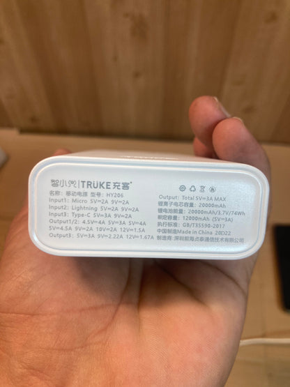 Truke 22.5W Fast Charging Power Bank 20000 mAh HY206